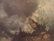 J.M.W. Turner The Fall of an Avalanche in the Grison Spain oil painting artist